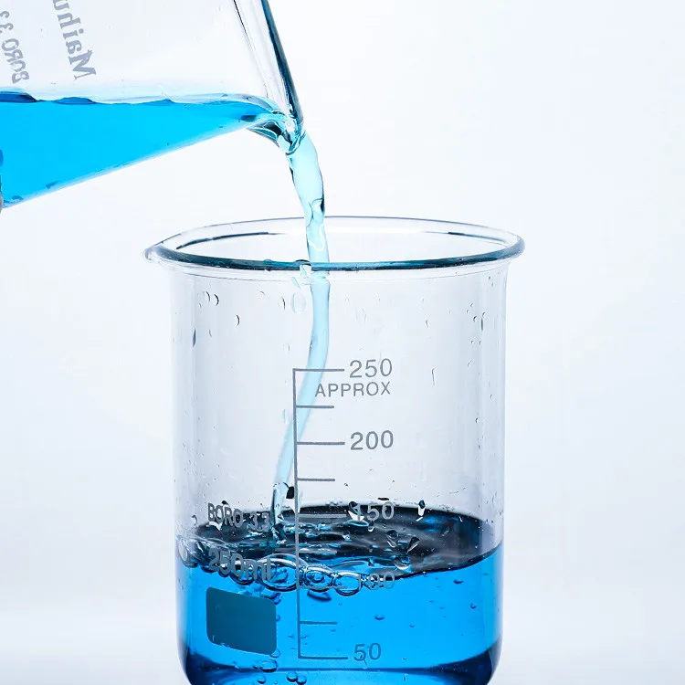 

5pcs /set 5ml 15ml 25ml 50ml 100ml laboratory supplies borosilicate glass 3.3 beaker heat resistant glass beaker