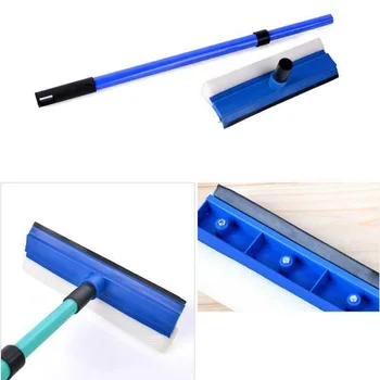 

Telescopic Extendable Window Squeegee Cleaner Wiper Plastic Long Handle Washer