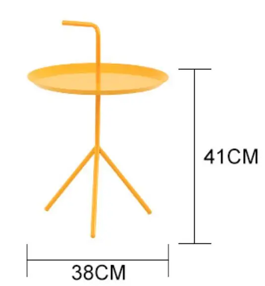 

38*41cm portable handle tea table round side table Bedside table Coffee tables