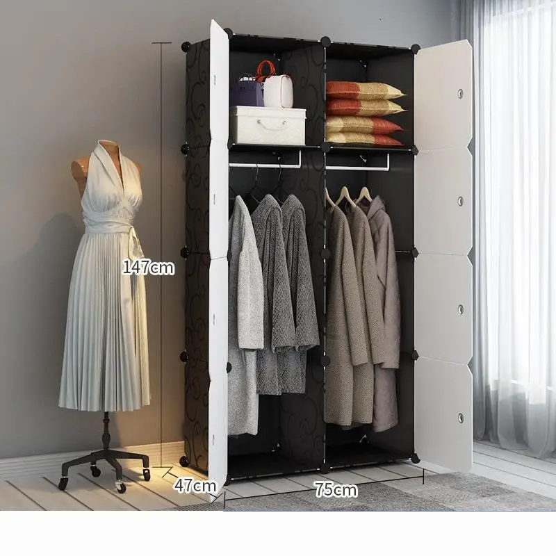 Per La Casa Placard Meuble Armoire Range Garderobe Closet Mueble De Dormitorio Guarda Roupa мебель для спальни шкаф - Цвет: Number 34