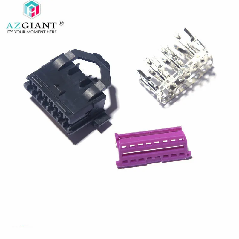 Для Volkswagen Audil автомобильный OBD2 разъем ЭБУ интерфейс передачи данных 16pin OBDII Встроенный с терминалом
