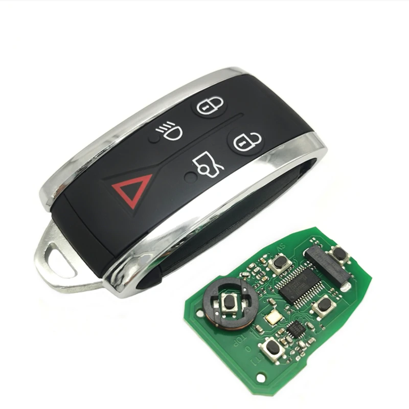 DATONG WORLD CAR REMTE KEY FOR JAGUAR XF XF XFR XK XKR 2009 2010 2011 2012 2013 PCF7953A 315/434 FCC :KR55WK49244 KEYLESS ENTRY