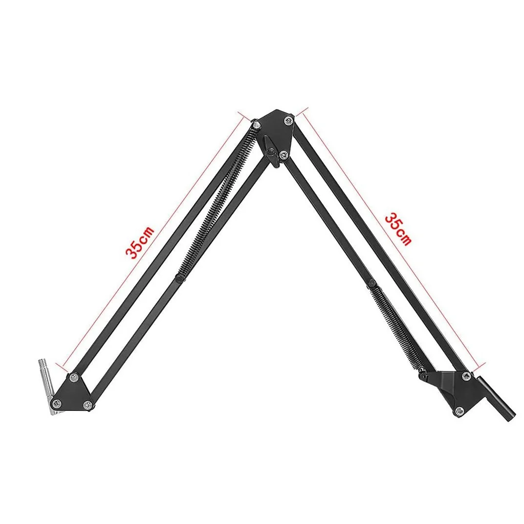 Adjustable Foldable Webcam Mount Clip Table Desktop Clamp Mount Suspension Scissor Arm Tripod Stand Holder for Logitech Webcam