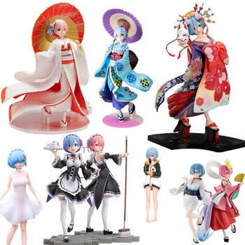 

Anime ZERO Starting Life in Another World Rem And Ram Oirandouchuu Anime Figure Sexy Girl Adult PVC Action Figure Toys Doll Gift