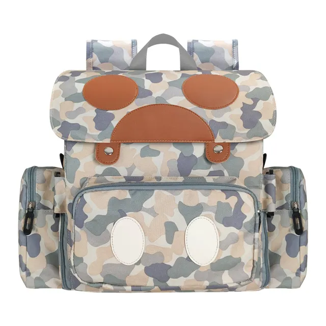 3 in 1 portable seat baby Feeding Booster Seat Mommy backpack large capacity bag Portable Baby Hight Chair Child kids Gray seat