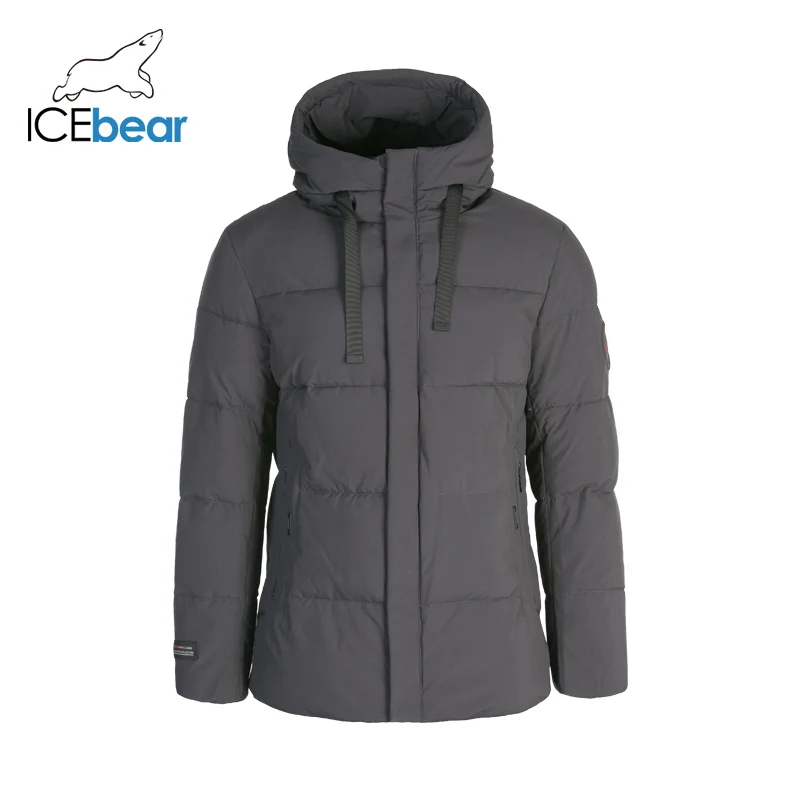 Ceny ICEbear 2019 nowych mężczyzna odzież wysokiej jakości męska zima ciepły płaszcz kurtka marki MWD19851I