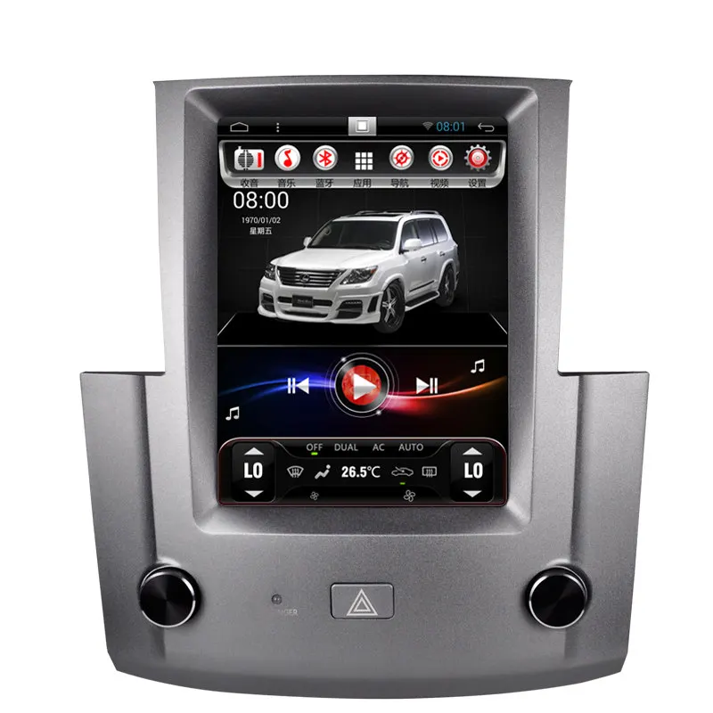 Автомобильная стереосистема Tesla аудиосистема на Android 10 4 дюйма для Lexus LX570 LX 570 2008 2009