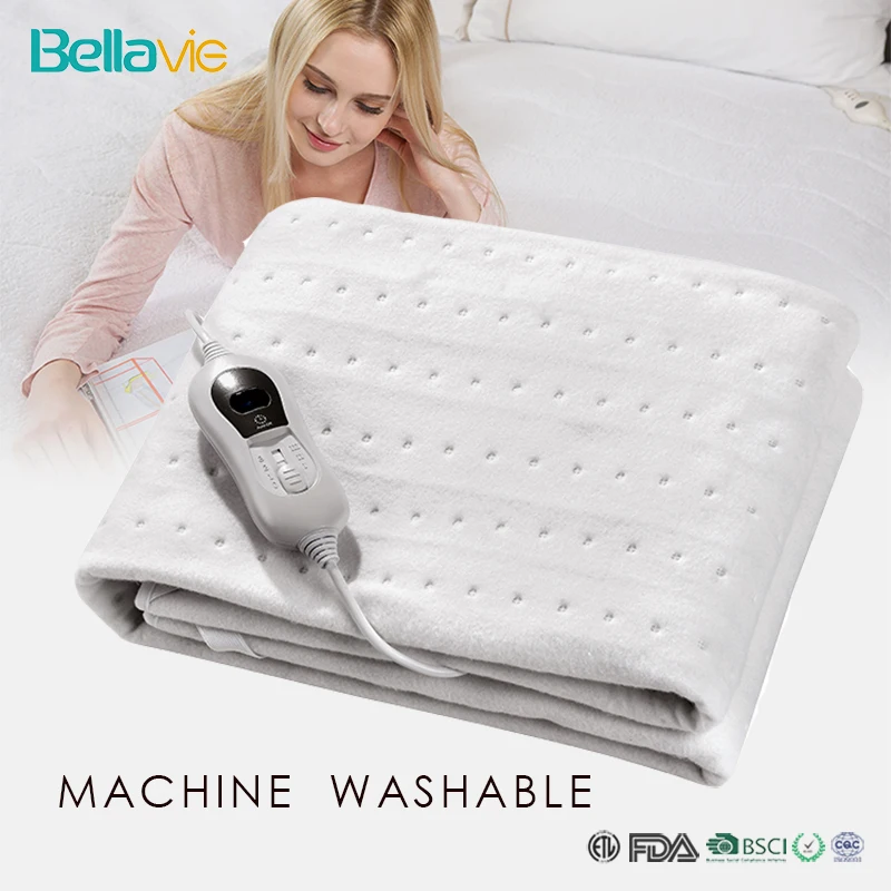 220V-240V 150*80cm Single Size Non-woven Fabric Electric Heated Thermal Blanket Winter Heating Throw Lower blanket 220V EU Plug
