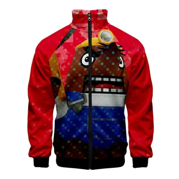 

Animal Crossing Men's Jacket Custom 3d Zipper Animal Crossing:Pocket Camp Bomber Jacket Male Fashion Streetwear Jackets Coat