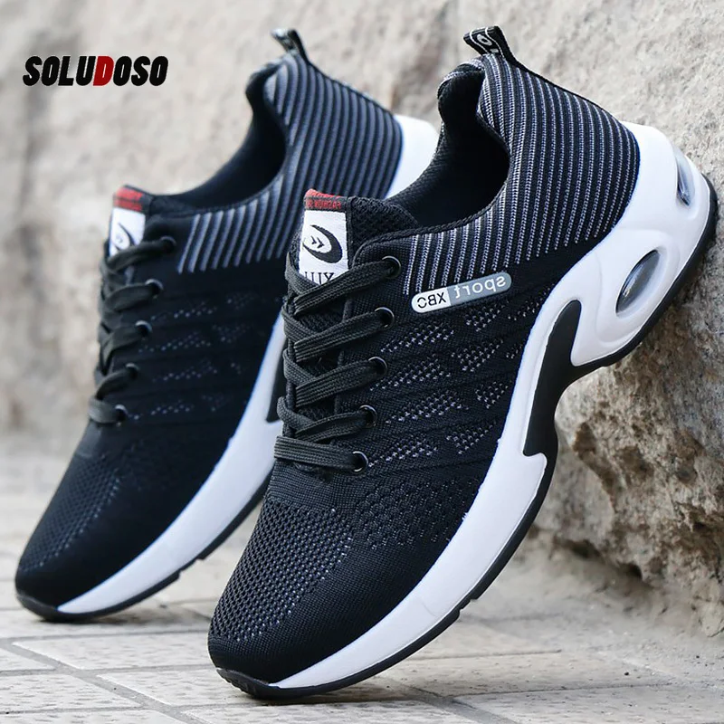 

Vulcanized Shoes Male Sneakers 2019 Fashion Summer Air Mesh Breathable Wedges Sneakers For Men Plus Size 38-44 buty meskie