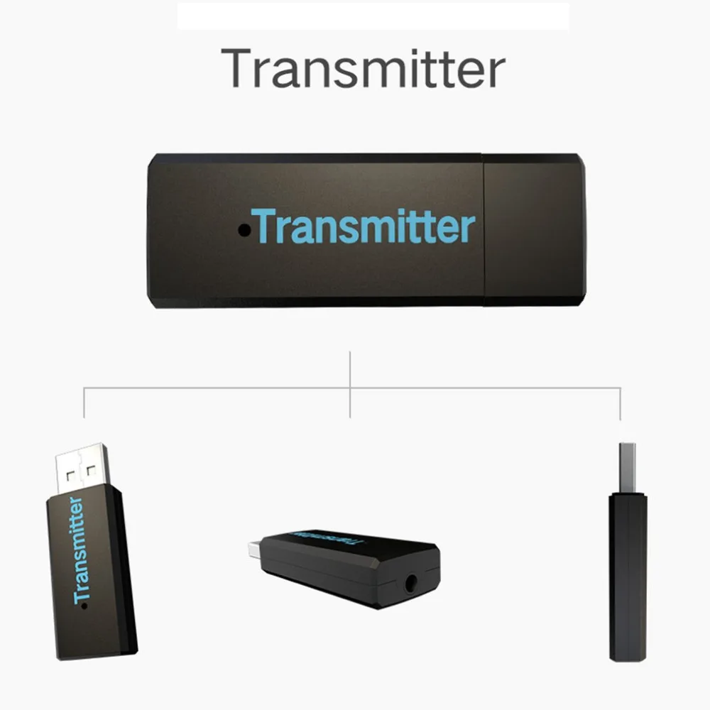 Мини USB беспроводной Bluetooth 3,0 передатчик аудио передатчик A2DP Музыка стерео Ключ адаптер для ТВ ПК MP3 Прямая поставка