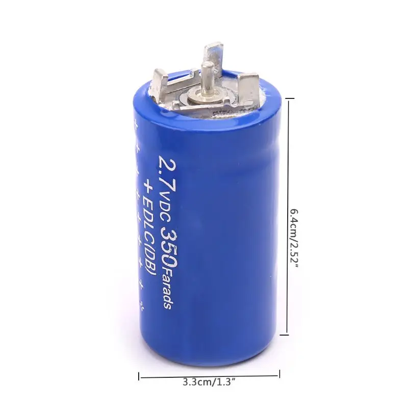 DC 2,7 V 350F супер конденсатор фарадные конденсаторы объем 35x60 мм электрические компоненты 4XFB