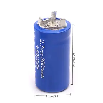 

DC 2.7V 350F Super Capacitor Farad Capacitors Volume 35x60mm Electrical Components 4XFB