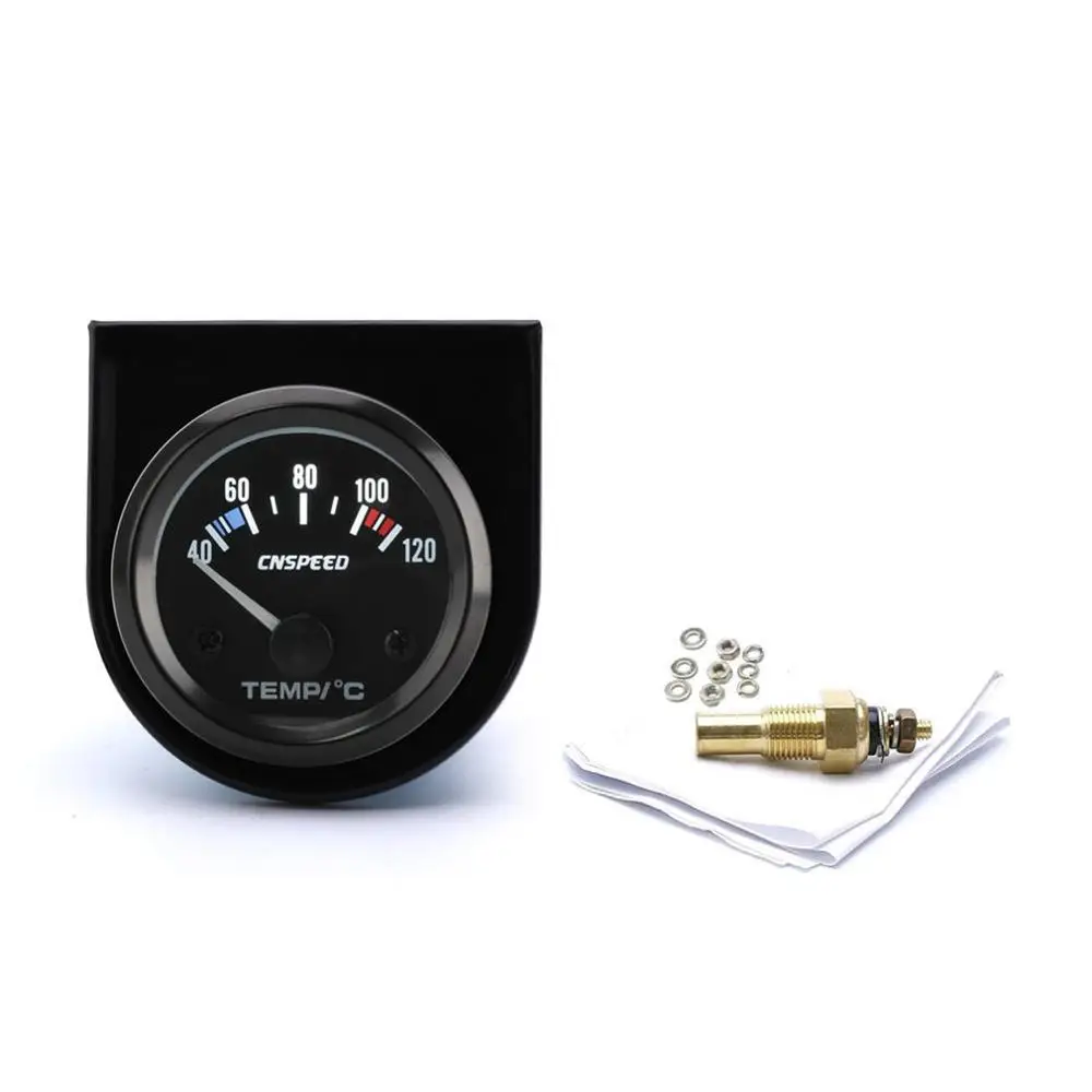 2" 52mm Digital Car Water Temp Temperature Gauge 12V 40-120℃ LED With Joint Pipe Sensor Adapter Auto Meter | Автомобили и