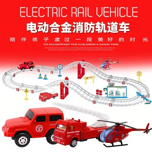 

55 PCs Camera Track Police Car Firefighting Engineering Vehicle