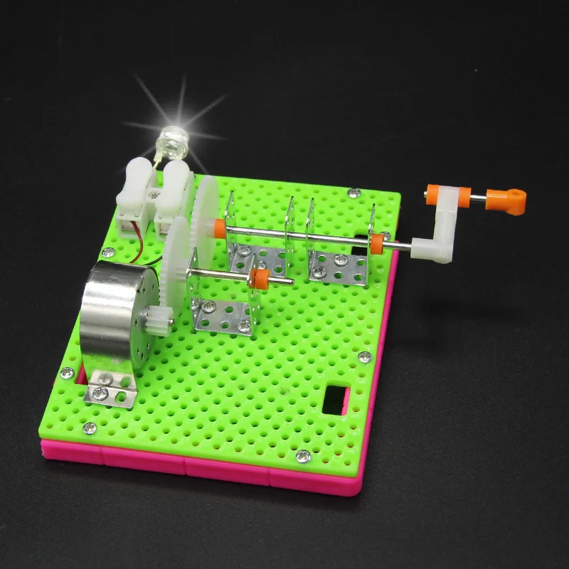 

Portable Power Generator Model Power Generation Fan Assembled Small Material Science And Technology for Making Electromagnetic S