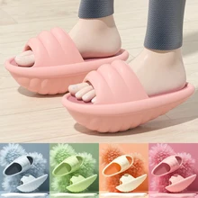 

Womens Body Shaping Slippers EVA Soft Rocking Slipper Weight Loss Winter Sandals Contouring Hip Lifting Shockproof Yoga Shoes