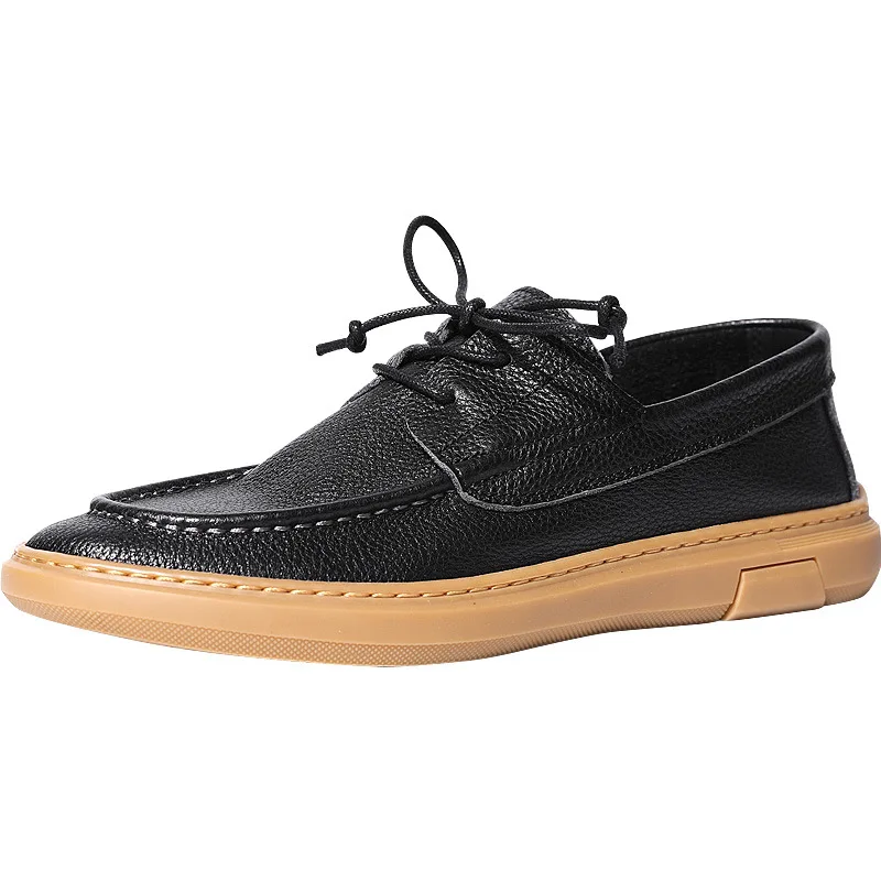 

Summer Soft High Quality Genuine Leather Mens Casual Shoes All-match driving moccasin men soft men loafers all-match cowhide