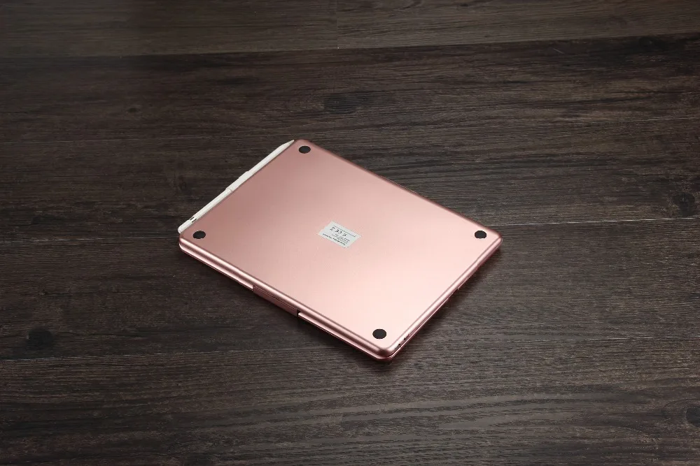 360 Вращающийся чехол-клавиатура с подсветкой для Apple iPad 10,2 7-го поколения A2197 A2198, чехол-накладка с карандашом