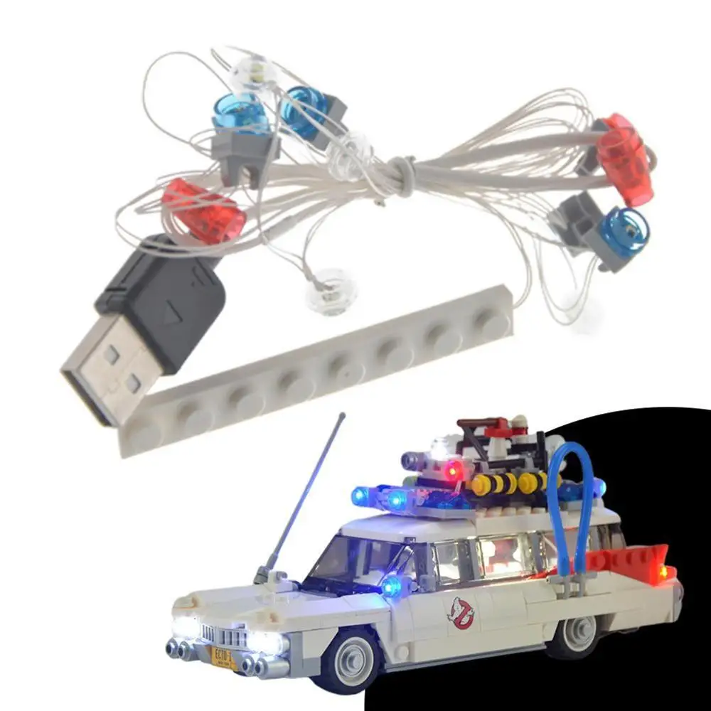 Применимый светодиодный usb-источник питания для автомобиля 21108, светодиодный сборный блок в подарок(только огни