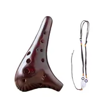 Профессиональный 12 отверстий Alto C окарина классический Копченый клубника шедевр коллекционный