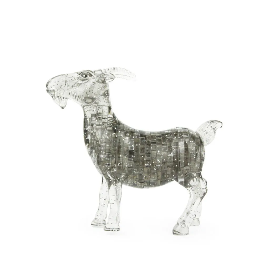 3D Crystal Sheep Puzzle Toy Simulation Sheep Assembled Model Jigsaw Puzzle Intellectual Birthday Gift Toy For Children #B