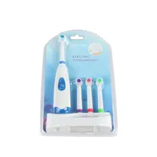Набор электрических зубных щеток для ухода за полостью рта, сменная зубная щетка с 4 головками для зубных щеток, домашняя прочная зубная щетка