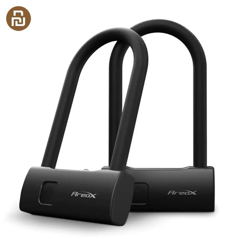 Youpin AreoX U8 Смарт USB отпечатков пальцев u замок Противоугонный велосипед