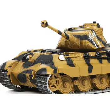

1/32 Tiger Heavy Tank Metal Armored Vehicle Camouflage Main BattleTank Car Model TH08542-SMT2