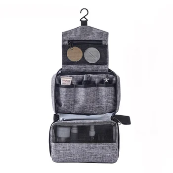 

JULY'S DOSAC Cation Waterproof Makeup Bag Hook Up Cosmetic Bag Organizer Multifunction Travel Wash Bag Makeup Pouch Organizer