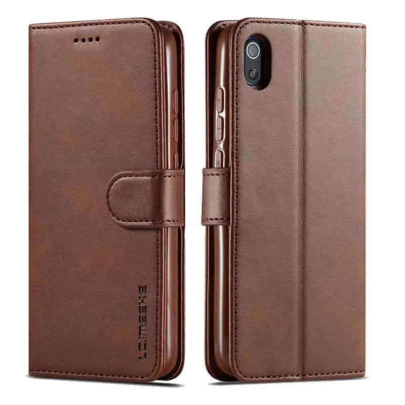 Роскошный чехол для Xiaomi Redmi 7A книжка кожаный 7 кошелек магнитный телефона