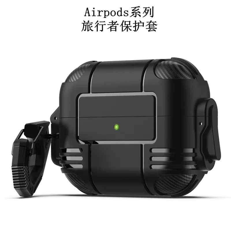 New 2021 Case For Airpods 3 Switch Cover For AirPods1/2 Pro Robot TPU Anti-fall Cover Bluetooth Wireless Earphone With Keychain - ANKUX Tech Co., Ltd