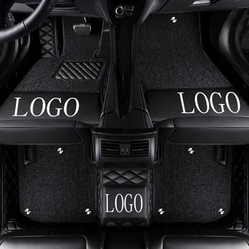 

Car floor mats with Logo/Brand Logo Case for BMW 3/4/5/6/7 Series GT M3 X3 X4 X5 X6 Z4 Waterproof car-styling leather Anti-slip