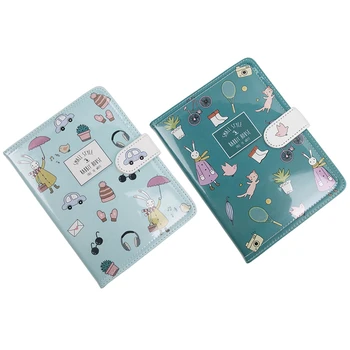 

2x Light Green /Green Cute Notebook Monthly Daily Planner Study Notepad Diary Journal Stationery Gift