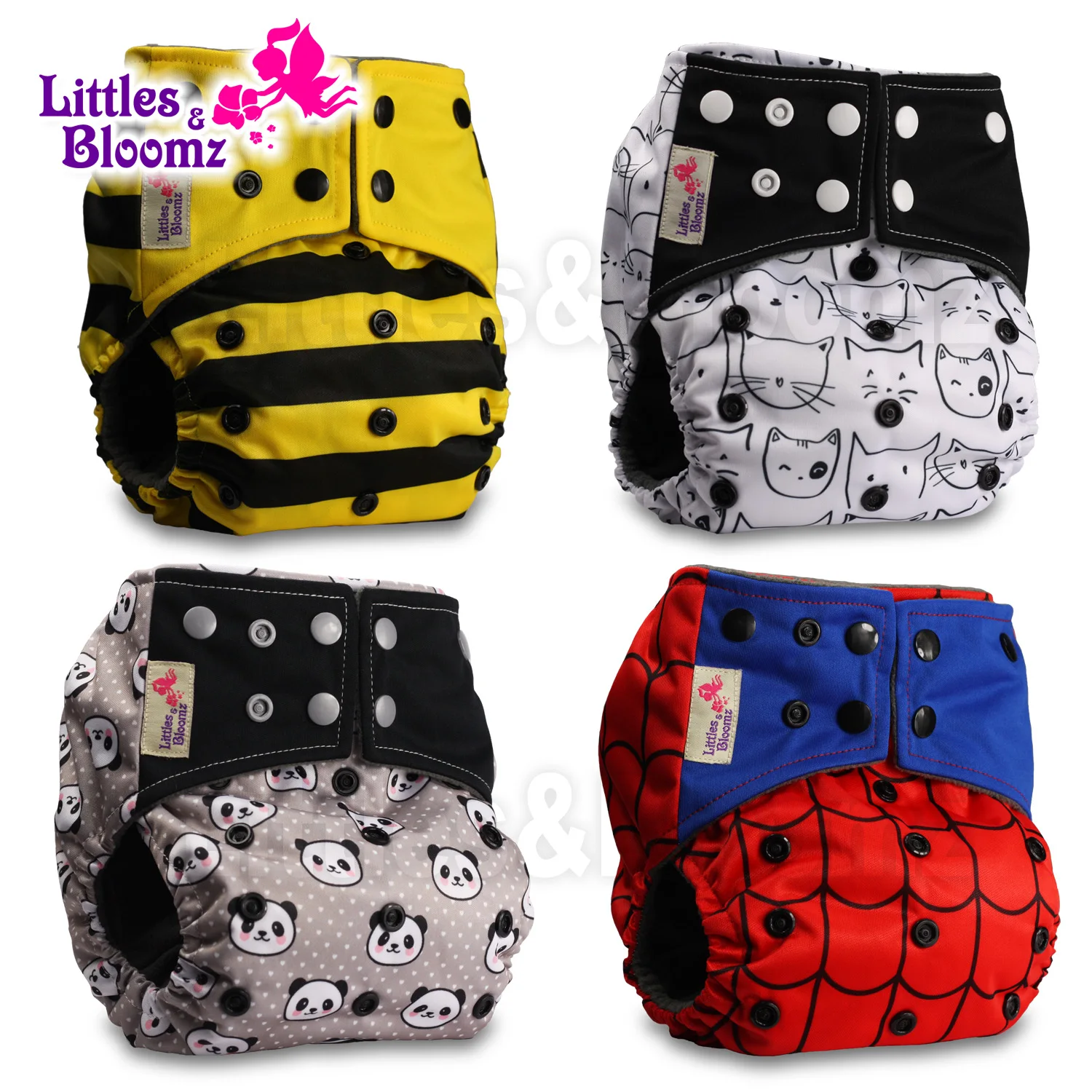 Cloth Diaper Inserts Covers Bamboo Charcoal
