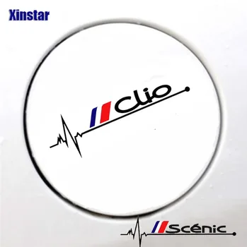 

Car tank sticker for Renault Dacia Clio ZOE duster Megane TWINGO Logan KADJAR Scenic Sandero Car styling