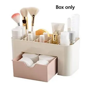 

Drawer Cosmetic Storage Box Makeup Brush Finishing Box Desktop Jewelry Skin Care Compartmental Dressing Box