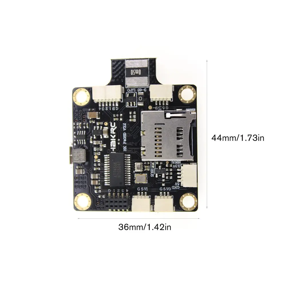 HAKRC PDB F4 Контроллер полета 2-4S интегрированный Betaflight OSD для радиоуправляемого дрона FPV гоночные запчасти аксессуар