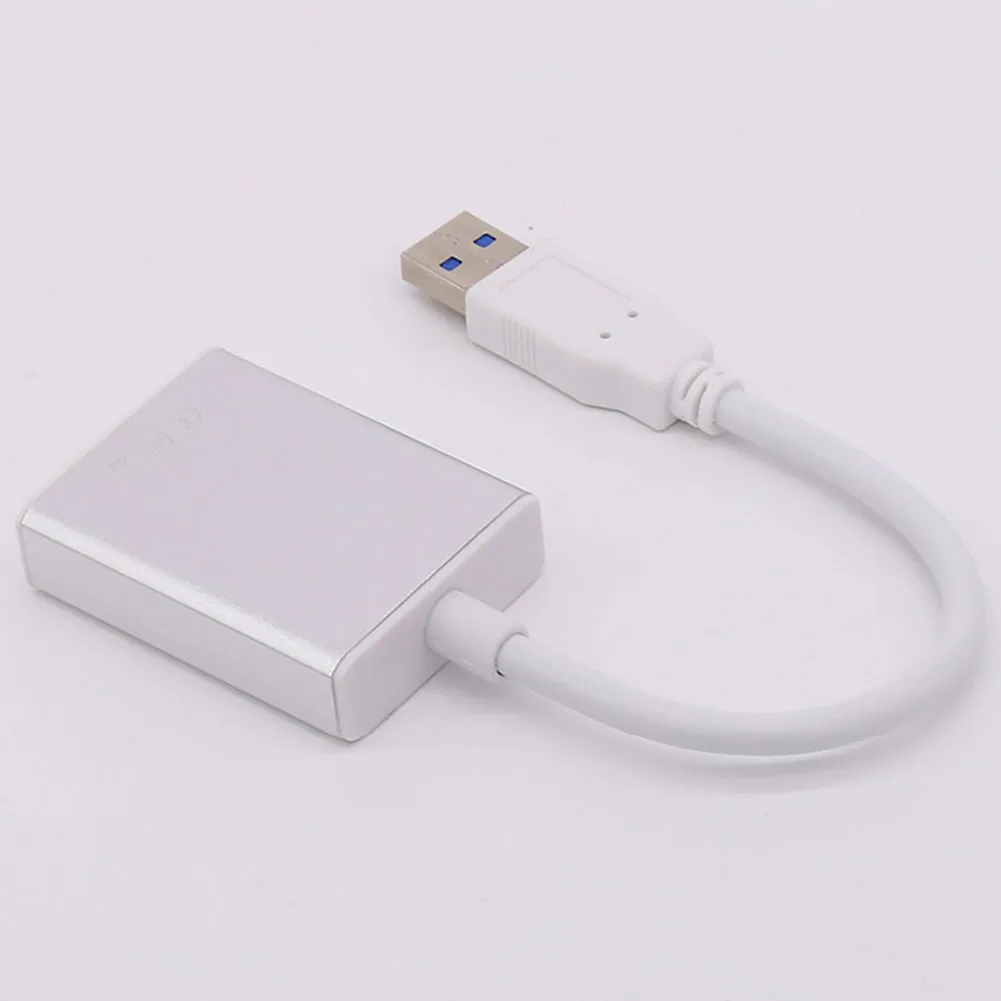 Адаптер USB 3,0 к HDMI прочный для графической карты мульти-экран высокой четкости Конвертер кабель легкий портативный