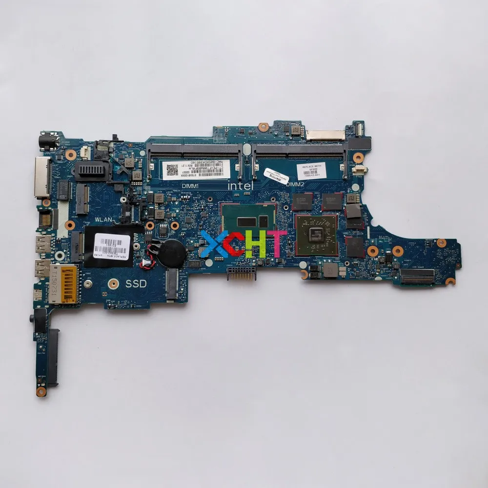 

799543-001 799543-501 799543-601 6050A2637901-MB-A02 w i7-5600U CPU R7 M260X GPU for HP EB 750 850 G2 Notebook PC Motherboard