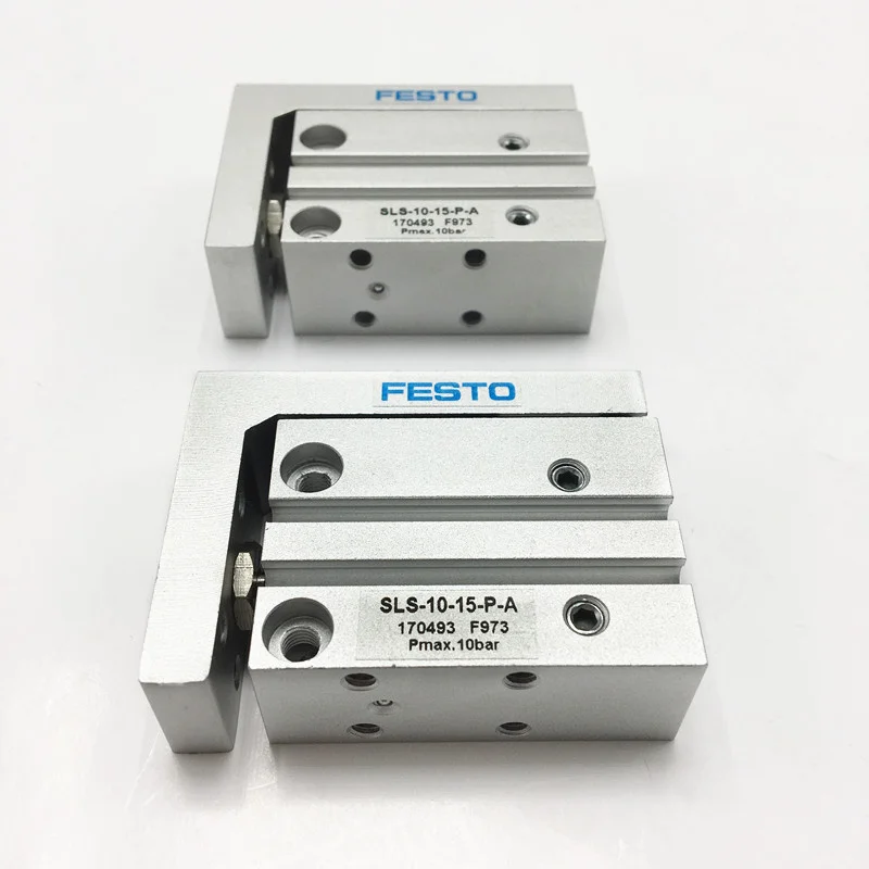 SLS-10-5-P-A SLS-10-10-P-A SLS-10-15-P-A SLS-10-20-P-A FESTO слайд пневматический цилиндр, компоненты