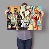 Grand Theft Auto 5 GTA 5 Popular games large games playroom children's room decoration HD quality posters canvas painting M723 ► Photo 3/6