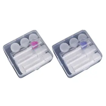 

8 Pcs Portable Travel Storage Bottles Face Cream Cosmetic Empty Spray Bottle Set K1KB
