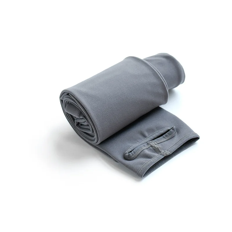 Dark Blue Grey-2 Осень, новинка, женские колготки, бархатные, плотные, теплые, гладкие, облегающие, дышащие, одноцветные, эластичные, удобные, короткие, женские колготки - Цвет: Dark Blue Grey-2