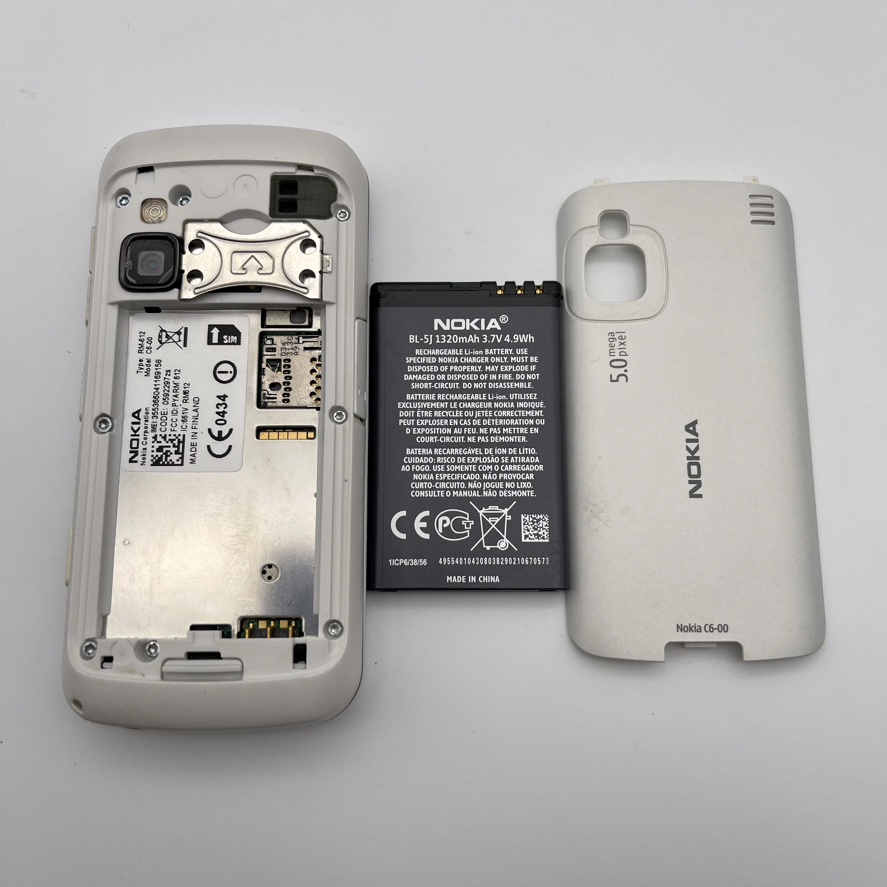 Nokia C6-00 Refurbished Original Unlocked Nokia C6-00 3.2' Mobile 