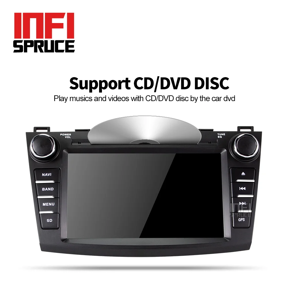 Cheap Infispruce Android9.0 car dvd for Mazda 3 2010-2012 with 8 octa core radio stereo gps navigation car stereo media player 1 Cheap Infispruce Android9.0 car dvd for Mazda 3 2010-2012 with 8 octa core radio stereo gps navigation car stereo media player 1