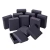 Pandahall 18~24 pcs/lot Black Square/Rectangle Cardboard Jewelry Set Boxes Ring Gift boxes for jewellery packaging F80 ► Photo 2/6