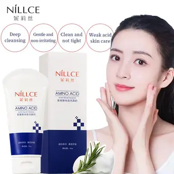 

Facial Cleanser Oil Control Remove Acne Deep Cleaning Pore Moisturizing Face Care 80g Skin Care Beauty