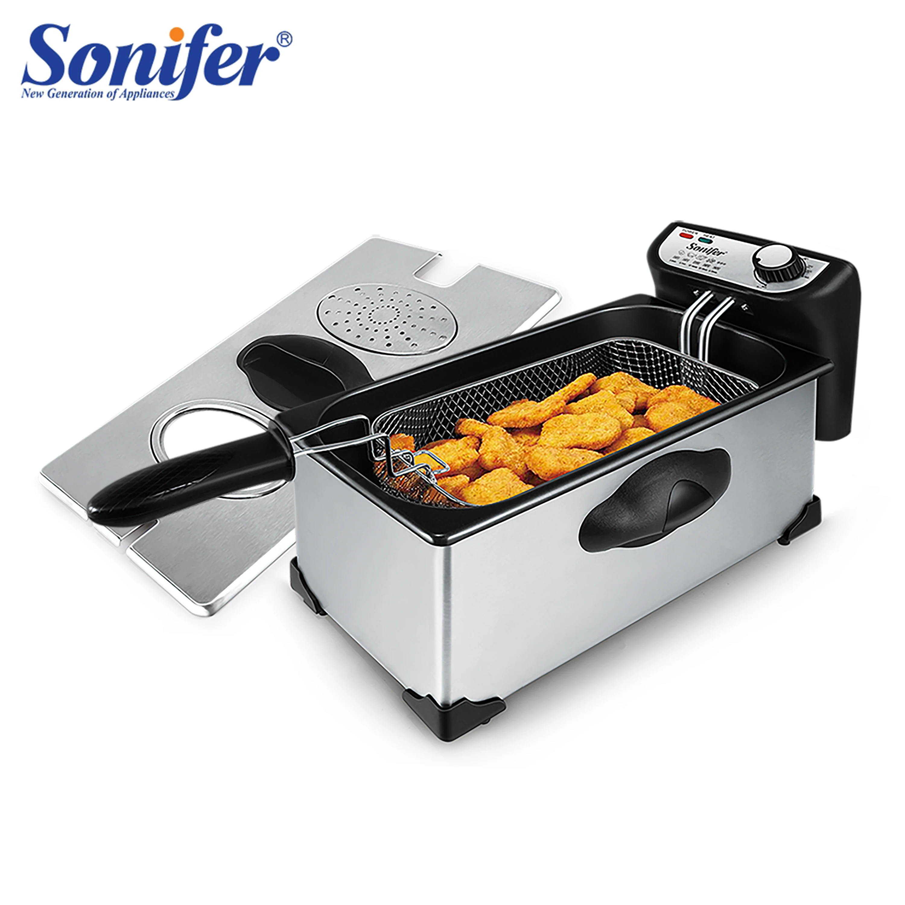 3L Deep Fryer Commercial Fryer Gas Frying Machine Fried Chicken