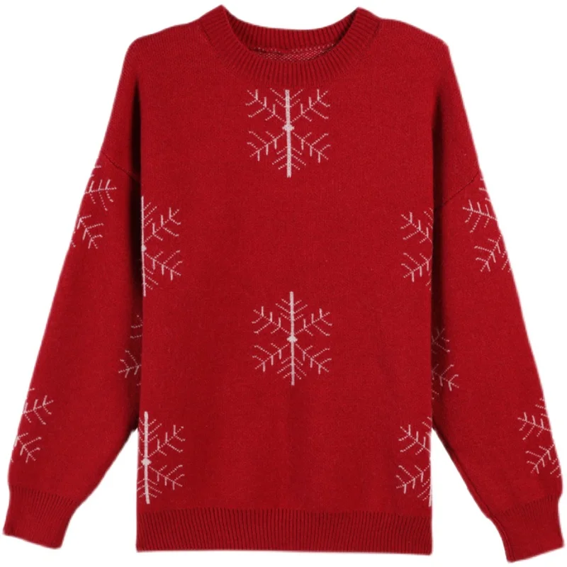6077# Autumn Winter Knitted Maternity Sweaters Clothes for Pregnant Women Warm Pregnancy Clothing